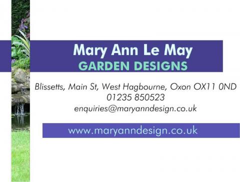 Mary Ann Le May Garden Designs Logo